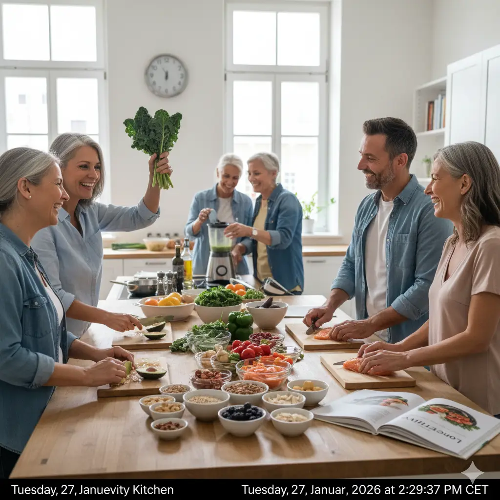 Ernährung als Säule der longevity