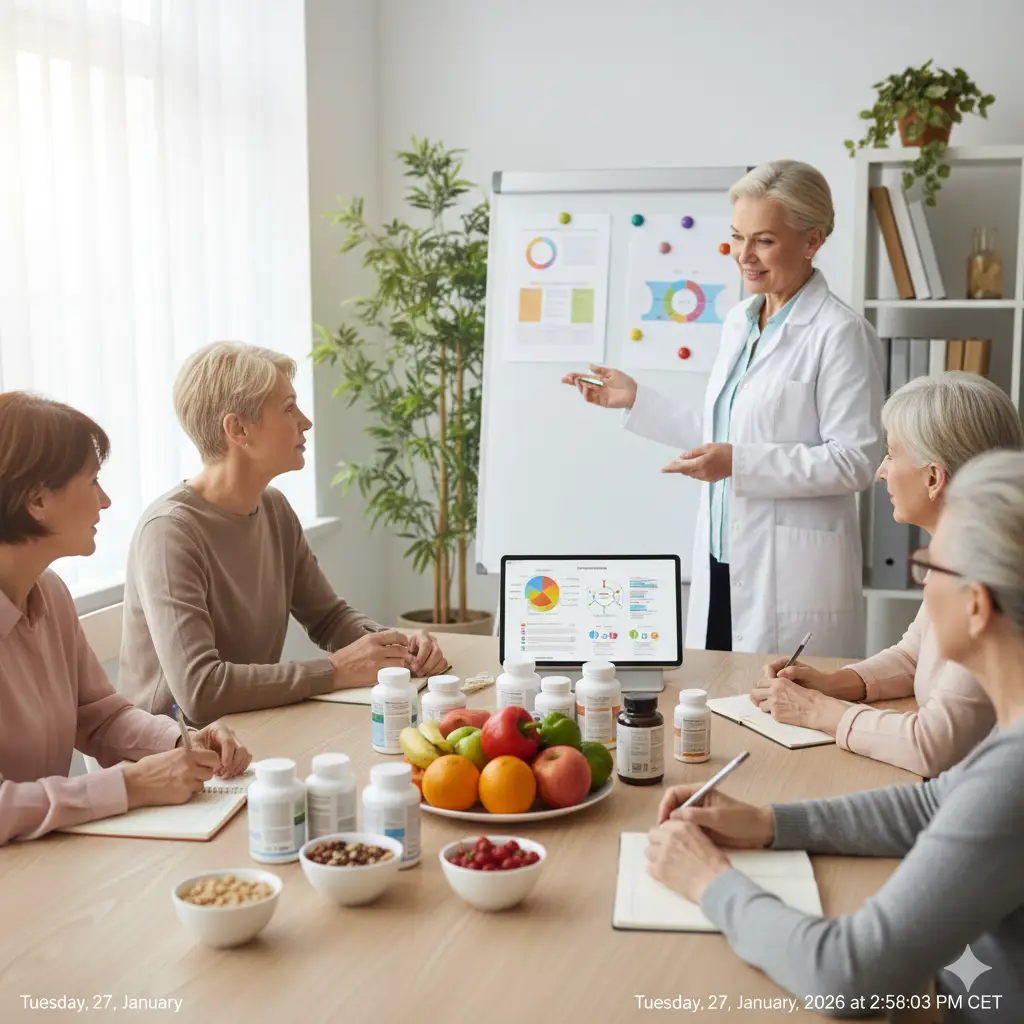 supplements als Säule der longevity